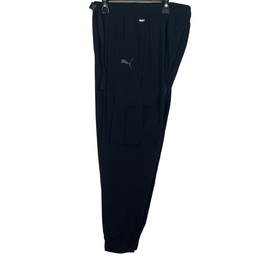Puma Men's the Train Fav Moisture Wicking Woven Cargo Pants - Black